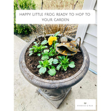 Load image into Gallery viewer, Garden Frog Rustic Garden Gift for Mom