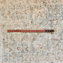 Load image into Gallery viewer, Leather Dog Collar | Heavy Bridle Leather | Amish Handmade