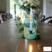 Load image into Gallery viewer, Rustic farmhouse candle holders for mason jars made in Lancaster County PA