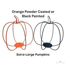 Load image into Gallery viewer, Fall Pumpkins, Rustic Home Decor, Plant Candle Stand, Many Sizes!