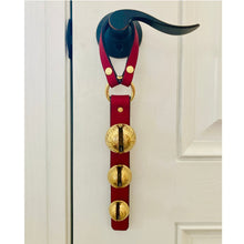 Load image into Gallery viewer, Sleigh Bells for Door Knob Handle | Christmas Décor | Shopkeepers Bell