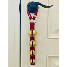 Load image into Gallery viewer, Sleigh Bells for Door Knob Handle | Christmas Décor | Shopkeepers Bell