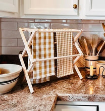 Load image into Gallery viewer, Small Drying Rack | Tea Towel Drying Rack | Mini Clothes Drying Rack