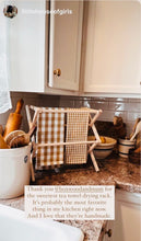 Load image into Gallery viewer, Small Drying Rack | Tea Towel Drying Rack | Mini Clothes Drying Rack