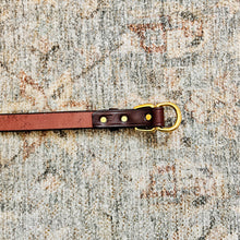 Load image into Gallery viewer, Leather Dog Collar | Heavy Bridle Leather | Amish Handmade