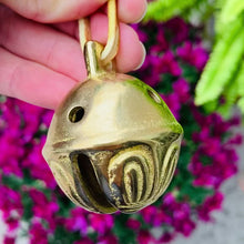 Load and play video in Gallery viewer, Sleigh Bell, Santa Bells, Christmas Ornament, Gift for Child or Home Décor
