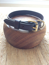 Load image into Gallery viewer, leather dog collar made in USA