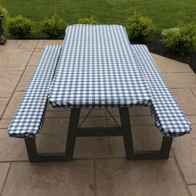 Load image into Gallery viewer, Camping Picnic Table and Bench Cover Set