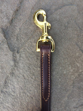 Load image into Gallery viewer, solid brass snap dog lead for training