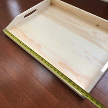 Load image into Gallery viewer, amish handmade serving tray noodle board