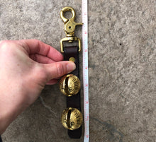 Load image into Gallery viewer, Double Bear Bell Measurement approximately 7.25 inch length
