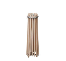 Load image into Gallery viewer, Wooden drying rack folded down