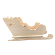 Load image into Gallery viewer, Large Christmas Sleigh | Christmas Home Décor | Front Entryway Holiday Décor