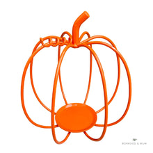 Load image into Gallery viewer, Fall Pumpkin | Rustic Pumpkin Décor | Outdoor Indoor Farmhouse Pumpkin - Powder Coated and Made in the USA!

