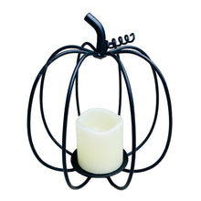 Load image into Gallery viewer, Fall Pumpkin | Rustic Pumpkin Décor | Outdoor Indoor Farmhouse Pumpkin - Powder Coated and Made in the USA!