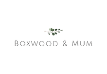 Load image into Gallery viewer, Boxwood &amp; Mum Company Logo
