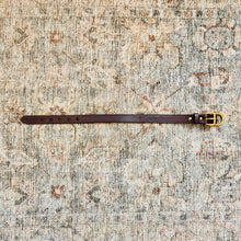Load image into Gallery viewer, Leather Dog Collar | Heavy Bridle Leather | Amish Handmade
