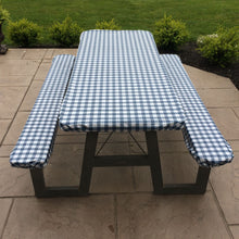 Load image into Gallery viewer, Camping Picnic Table and Bench Cover Set
