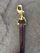 Load image into Gallery viewer, solid brass snap dog lead for training
