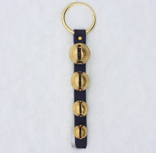Load image into Gallery viewer, 4 bells with brass ring door hanger
